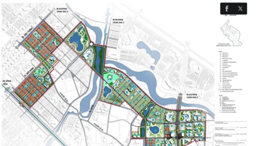 Hà Nội duyệt quy hoạch khu đô thị cao cấp 15.000 tỷ đồng tại Mê Linh do Sun Group đầu tư