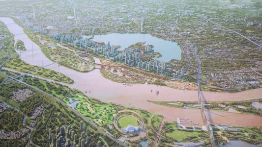 Hà Nội điều chỉnh tổng thể Quy hoạch phân khu đô thị sông Hồng