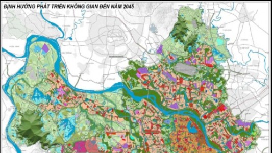 Hà Nội định hình 12 khu vực phát triển đô thị trong 100 năm tới