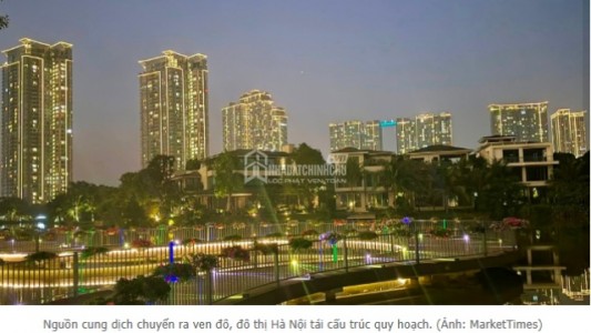 Thị trường nhà ở Hà Nội: Nguồn cung phục hồi, mặt bằng giá tiếp tục neo cao