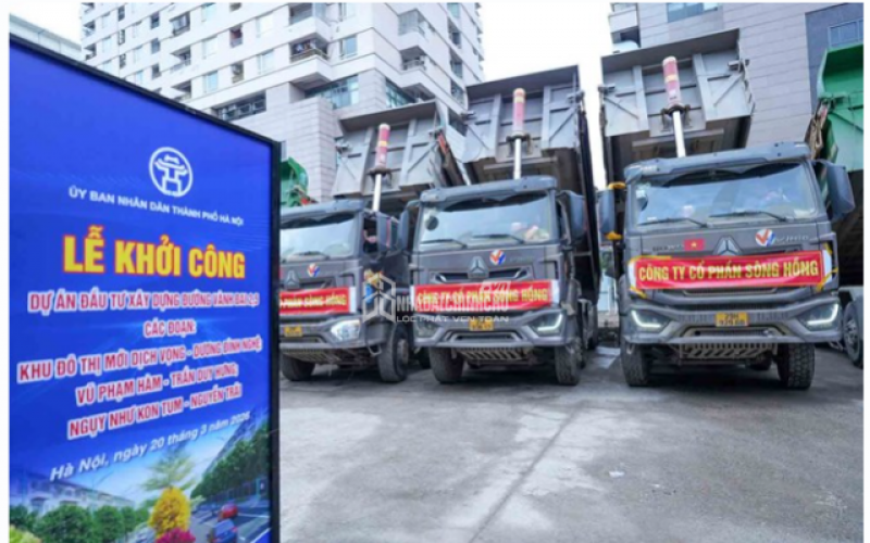 Hà Nội thu hồi gần 96.500m2 đất triển khai đường Vành đai 2,5