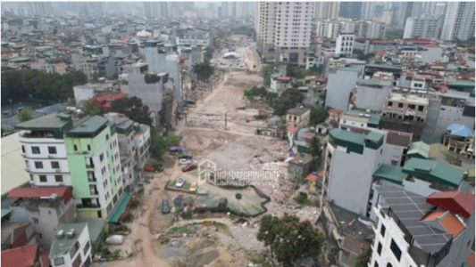 Đẩy nhanh giải phóng mặt bằng dự án Vành đai 2,5 qua Cầu Giấy