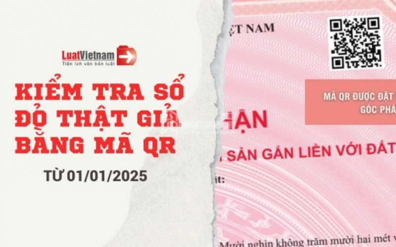 Những thông tin hiển thị khi quét mã QR trên sổ đỏ