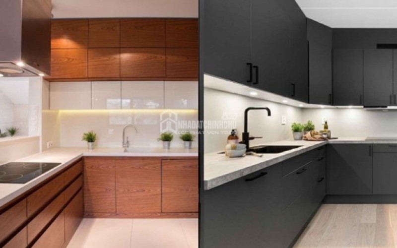 Tấm men sứ – Vật liệu thay thế gạch ốp tường bếp được nhiều gia đình lựa chọn