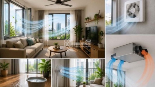 4 cách giúp căn hộ luôn thông thoáng và mát mẻ