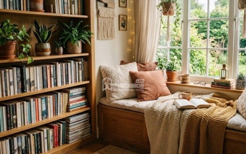 Cách Bài Trí Góc Đọc Sách Tại Nhà Đẹp, Thoải Mái Và Thư Giãn