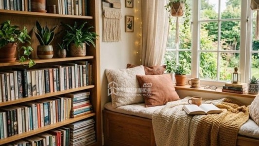 Cách Bài Trí Góc Đọc Sách Tại Nhà Đẹp, Thoải Mái Và Thư Giãn