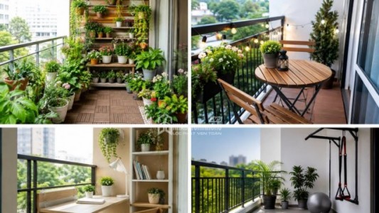 Đừng Để Ban Công Thành Nơi Chứa Đồ: 4 Cách Tận Dụng Hiệu Quả