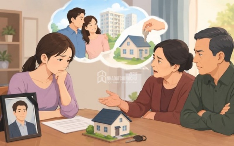 Chồng Qua Đời, Vợ Có Được Bán Nhà Không?