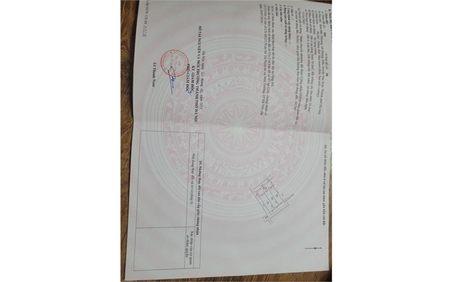 Lô Góc 60,2m Bắc Thượng - Quang Tiến - Sóc Sơn, Đường ôtô vào đất, Gần KCN Nội Bài.