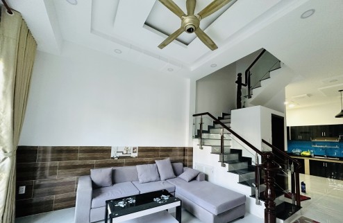 Bán nhà Thống Nhất ,Gò Vấp, 52m2, ngang khủng 5.6m, hẻm 5m, ô tô để trong nhà, giá 7 Tỷ TL