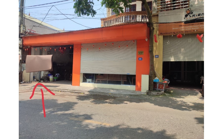 Bán 100m2 đất Vân Nội, Đông Anh  vuông vắn full thổ cư- con đường 8m vỉa hè, kinh doanh đỉnh
