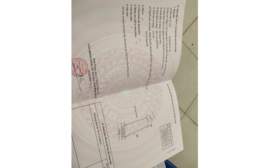 ĐẤT CHÍNH CHỦ - GIÁ TỐT - Vị Trí Đẹp Tại Thôn 2 Xã Thuận Minh, Huyện Hàm Thuận Bắc, Bình Thuận