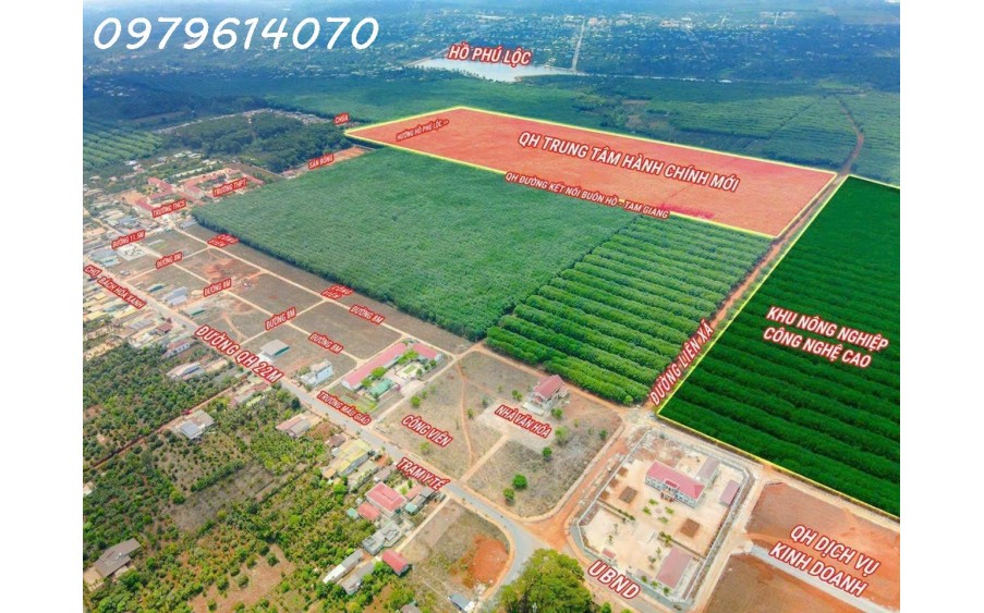 ĐẤT NẾN KRÔNG NĂNG - PHÚ LỘC, 132m, FULL THỔ CƯ, ĐẦU TƯ SIÊU LỢI NHUẬN