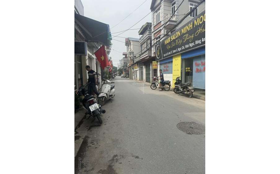 Bán Đất Ngọc Chi – Vĩnh Ngọc 58m2 - MT 5.5m - xe 7 chỗ vào đất - 20m ra trục kinh doanh