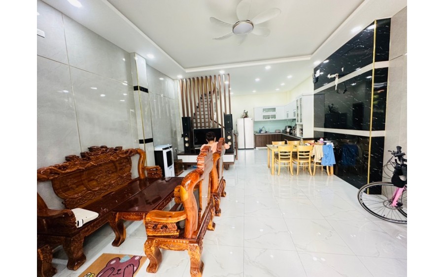 Nhà mới 4 tầng - Tân Thới Hiệp 29,Q12- Hẻm 8m -50m2-Chỉ 5.35 tỷ