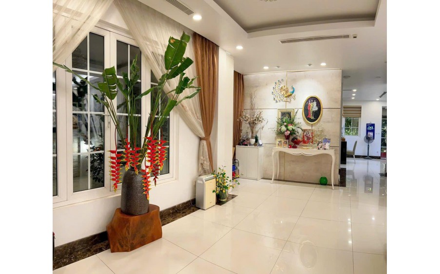 BIỆT THỰ HOA LAN VINHOMES RIVERSIDE LONG BIÊN VIEW SÔNG 225M2 4T MT 9M GIÁ SIÊU TỐT 78 TỶ 
