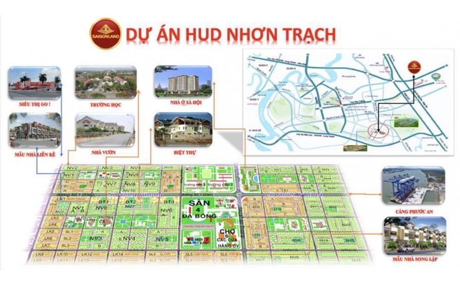 Saigonland giá bán cực tốt các sản phẩm  tại dự án HUD - XDHN - Ecosun Nhơn Trạch  tháng 06/2024