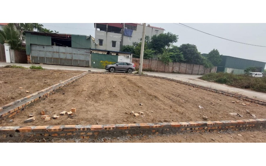 Bán đất đấu giá khu X3 lô góc 86m2 Khê Nữ, Nguyên Khê, Đông Anh, Hà Nội