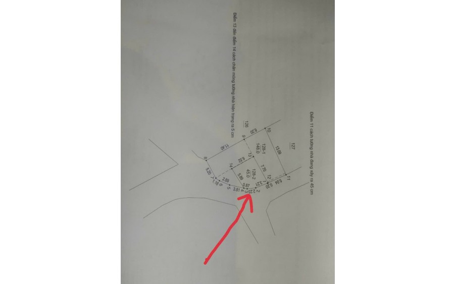Cc cần bán gấp 45m2, 3.x tỷ (x nhỏ xíu), Phúc Thành, Biên Giang, Hà Đông, HN.