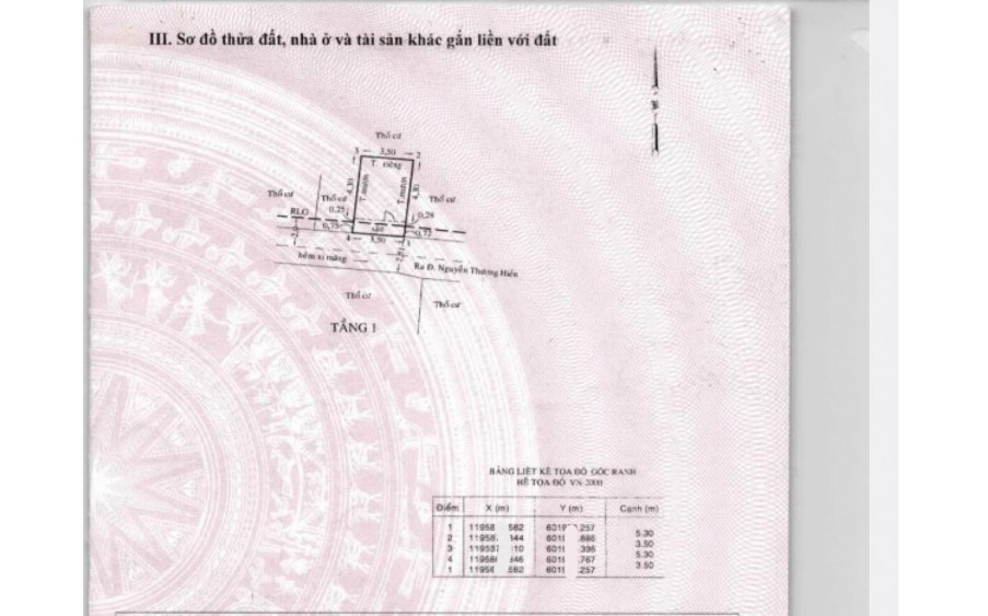 Bán nhà Nguyễn Thượng Hiền GV, 18.5m2, 1 Phòng ngủ, ngang 3.5m, Đường 2.5m giá chỉ 2.x tỷ