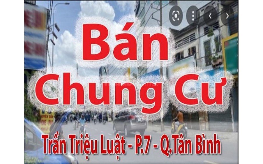 Cần bán chung cư lầu 2- Trần Triệu Luật , P.7 , Q.Tân Bình dt: 25m2. Sổ hồng chính chủ