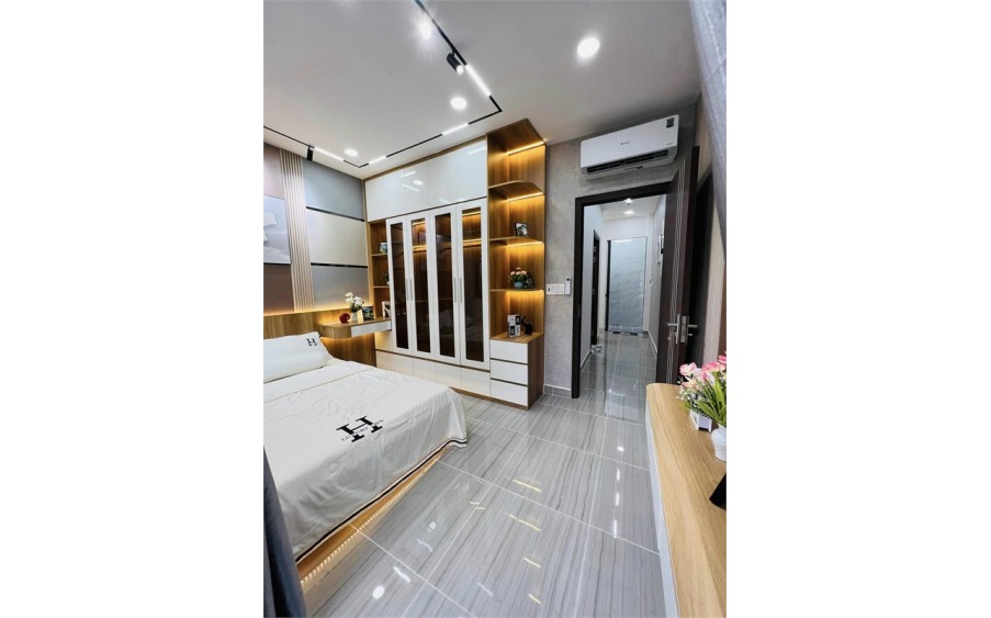 Nhà Trệt Lầu tặng nội thất, 4x11m, Quang Trung, Gò Vấp, 4.58 tỷ