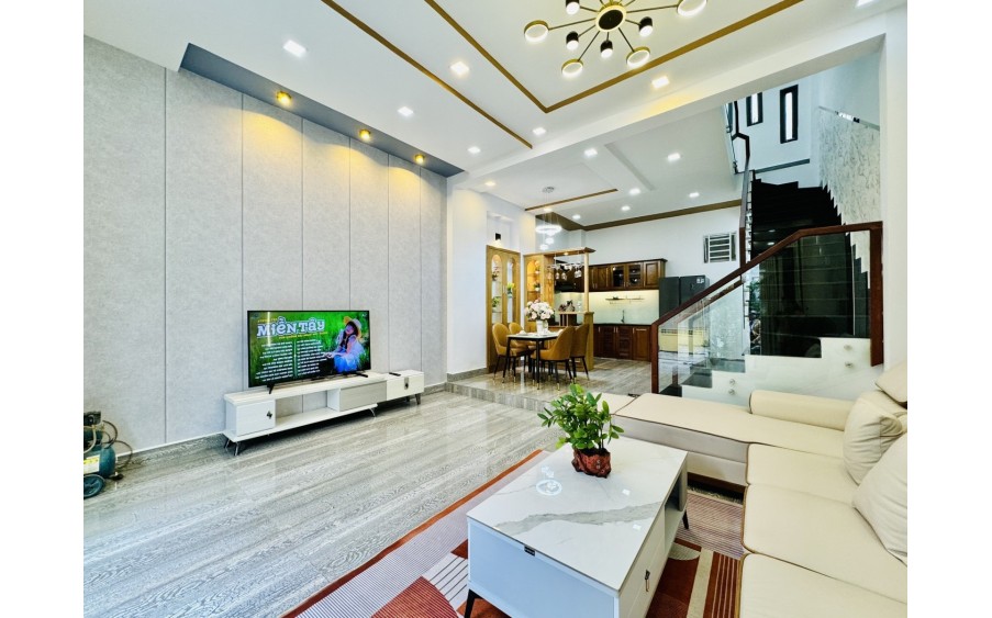 BÁN NHÀ MỚI, HẺM 3,5M THÔNG, 5.2x10M 2 TẦNG, 4.78 TỶ