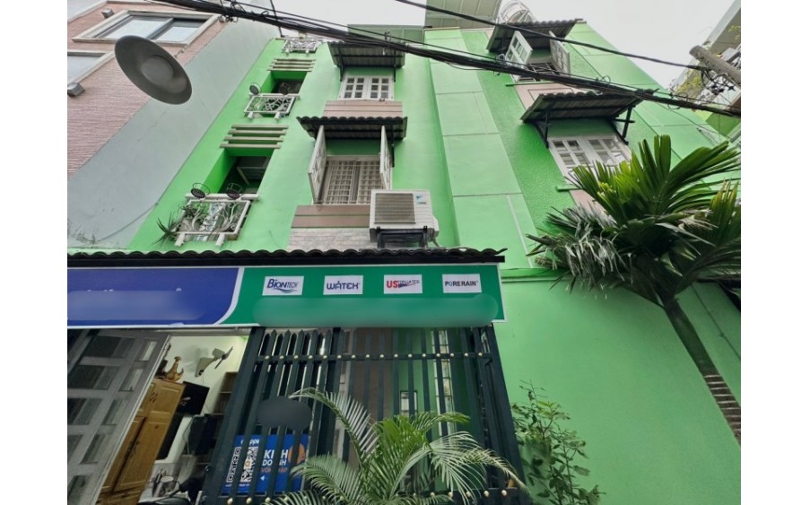 TRẦN HUY LIỆU P8 PHÚ NHUẬN - 37M2 - 4 TẦNG BTCT - NGANG LỚN 9M - 15M 1 TRỤC RA MẶT TIỀN - 6.99 TỶ