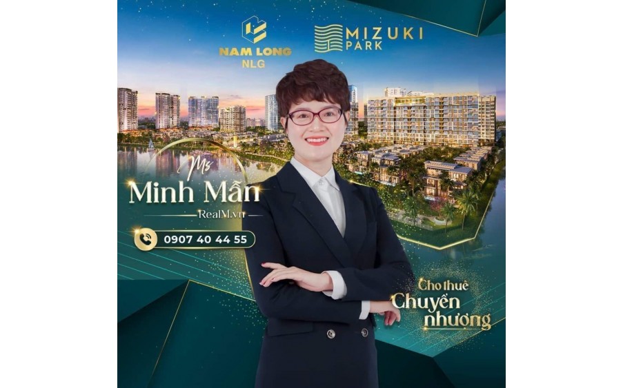 MUA BÁN CĂN HỘ MIZUKI NHẬT BẢN, NAM LONG NGUYỄN VĂN LINH PHẠM HÙNG BÌNH CHÁNH, GẦN QUẬN 7, SỔ HỒNG RIÊNG, LÃI SUẤT VAY THẤP. LH: 0907404455