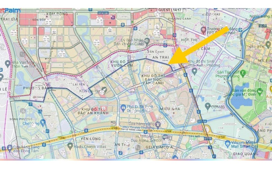 Hàng HÓT! E cần bán lô đất 77m2 đường rộng 24m ở khu đất dịch vụ 25,2ha Vân Canh kinh doanh