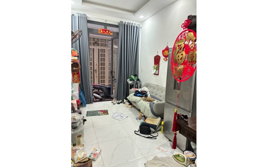 NHÀ BÁN ĐƯỜNG NƠ TRANG LONG.HIẾM -NHÀ MỚI Ở LIỀN - SỔ ĐẸP