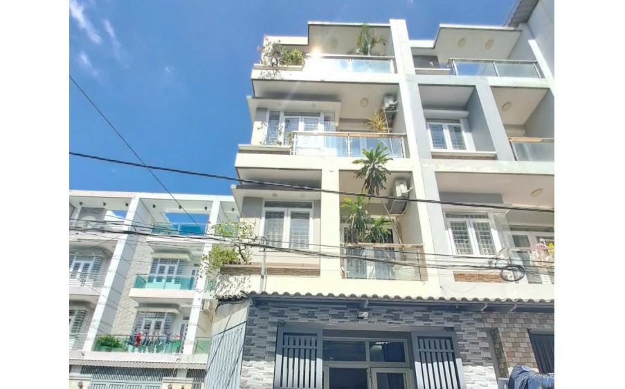 Nhà 4x16m hai mặt hẻm xe hơi trước sau 1 trục thẳng đường số 8, P11, GV