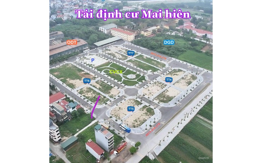 Đất đấu giá X1 Mai Hiên - Mai Lâm - Đông Anh