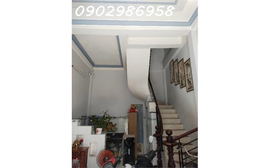 NHÀ 4 TẤM - 2 MẶT TIỀN ĐƯỜNG XE TẢI THÔNG - KHÔNG LỘ GIỚI