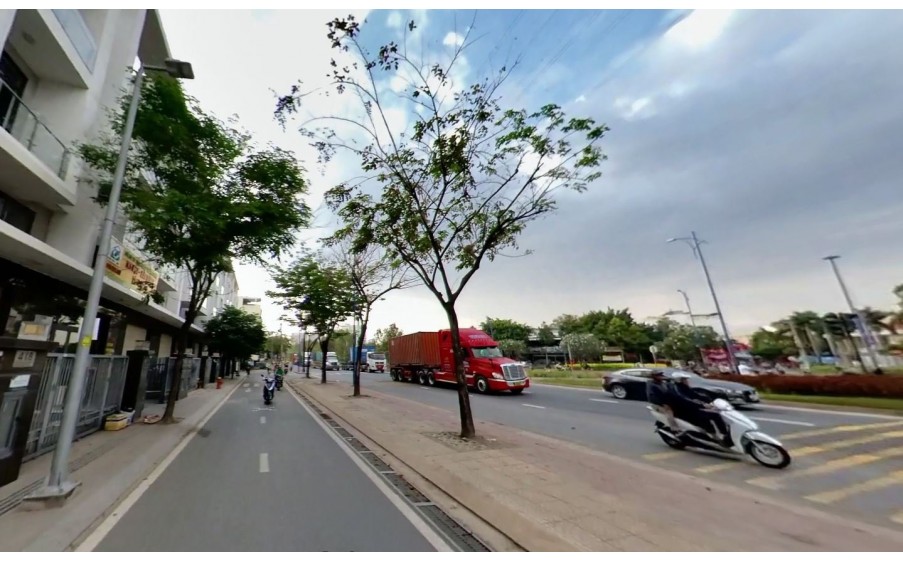 Bán nhà mặt tiền shophouse Đồng Văn Cống 7x22 1 trệt 4 lầu -154m2 - đã có sổ