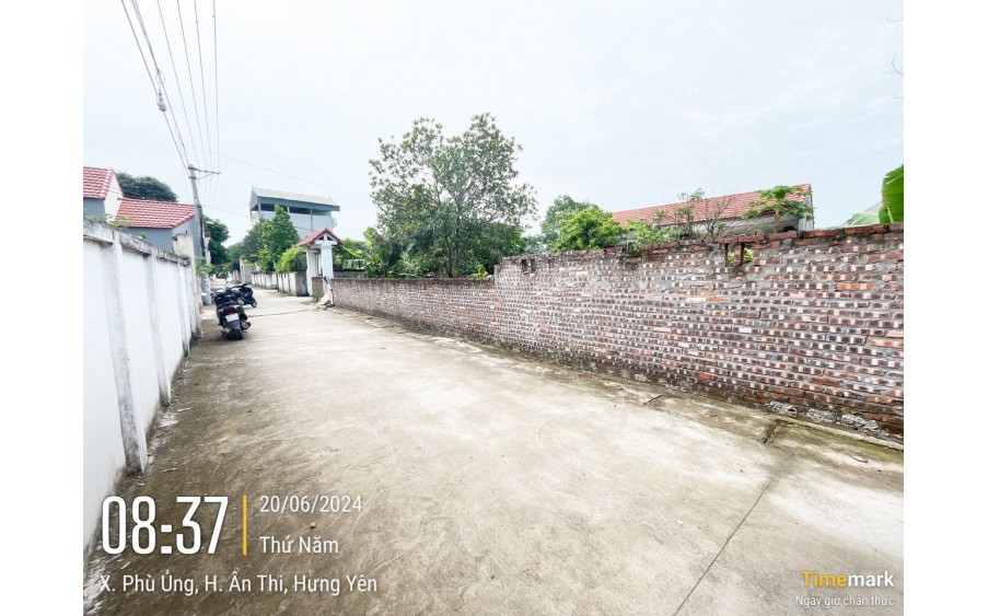Cần bán 4 lô đất đẹp tại Phù Ủng, Ân Thi, Giá rẻ cho nhà đầu tư
