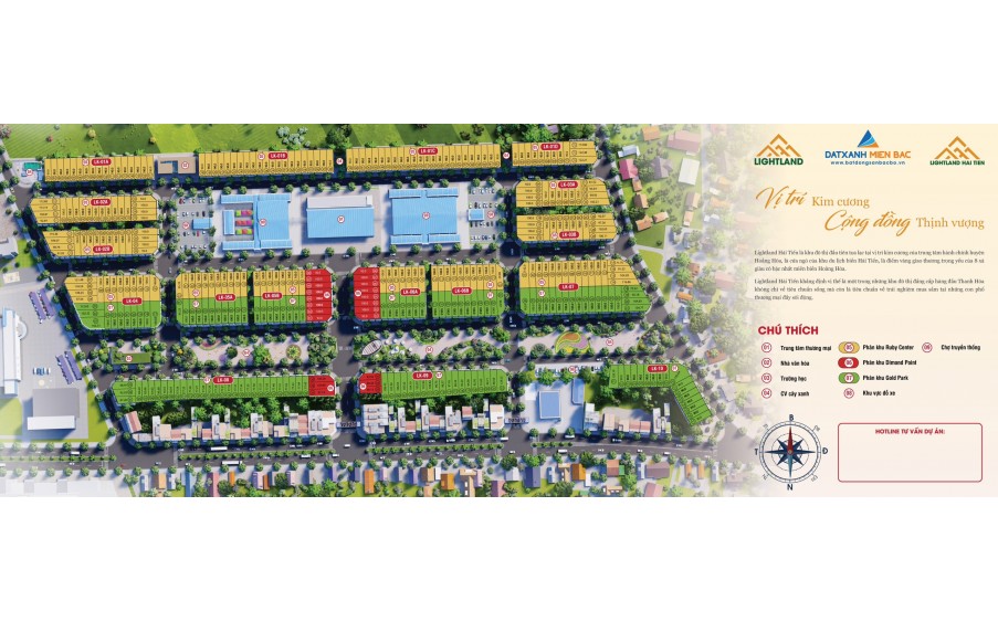 SHOPHOUSE LIGHTLAND HẢI TIẾN, CỦA NGÕ GIAO THƯƠNG DU LỊCH HẢI TIẾN. LH: 0966 343 969