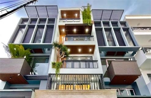 Nhà Đep 5Tầng Thang Máy Full nội thất. Khu Đồng Bộ vip Nguyễn Tư Giản, Gò Vấp