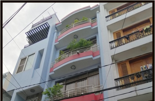 Bán rẻ nhà đẹp 1 trệt 4 lầu Nguyễn Thiện Thuật Quận 3 TP.HCM