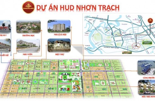 Saigonland giá bán cực tốt các sản phẩm  tại dự án HUD - XDHN - Ecosun Nhơn Trạch  tháng 06/2024