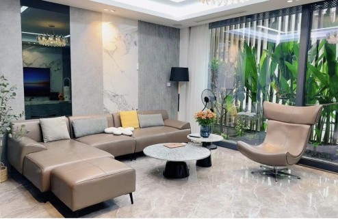 Bán tòa văn phòng phố Yên Lạc, 82m2, 7 tầng thang máy, mặt tiền 6.5m, giá 26.3 tỷ, gara, đẹp mới