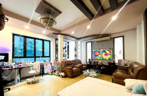 BIỆT THỰ TÂN CỔ ĐIỂN KIM MÃ - BA ĐÌNH - 74m2 x 6Tầng - MT 6,6m- NỞ HẬU- LÔ GÓC - Hơn 13 TỶ