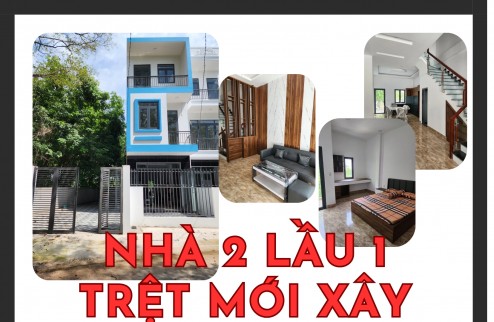 NHÀ MỚI XÂY 2 LẦU 1 TRỆT ĐỊNH HOÀ BÌNH DƯƠNG GẦN BV 1500 GIƯỜNG Khu Đông dân cư
