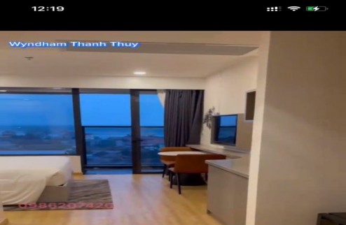 CẦN BÁN GẤP 2 CĂN HỘ STUDIO THUỘC DỰ ÁN KHOÁNG NÓNG WYNDHAM THANH THUỶ