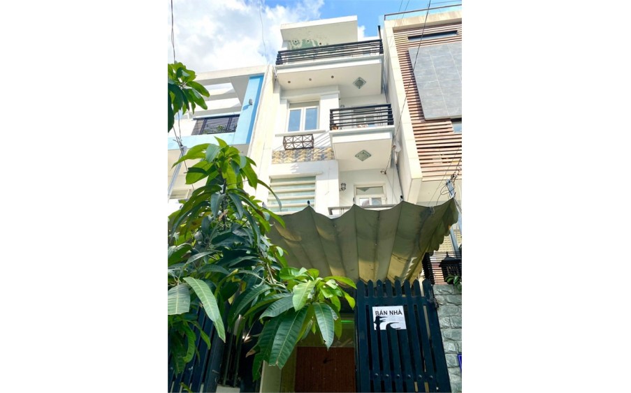 Nhà 4x19m, 4 tầng. Hẻm 10m, Đường số 59, Ngay khu DreamHome, P.14, Gò Vấp.