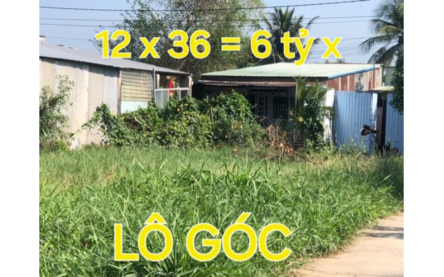 Đất Lô Góc 489m2 có 6 tỷ x Hà Duy Phiên  Củ Chi TP.HCM