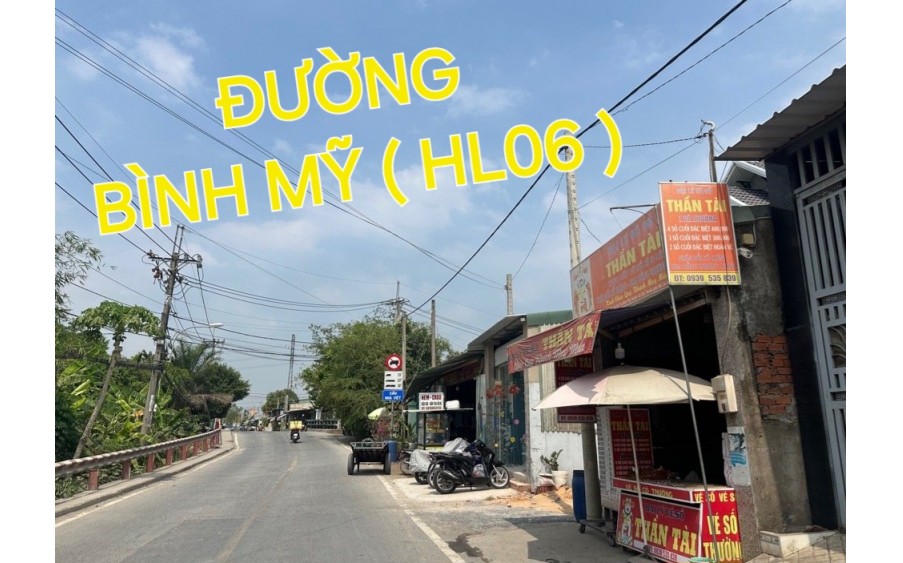 Hiếm Rẻ - Đất 121m2 có 1 tỷ 75 HL06 Bình Mỹ Củ Chi TP.HCM