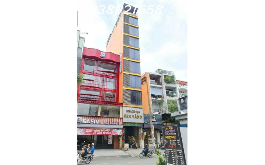 *Mặt Tiền,Hầm+ 9tầng 18phòng Sư Vạn Hạnh-ngay Vạn Hạnh Mall. TNthuê 200tr/th , 36 tỷ