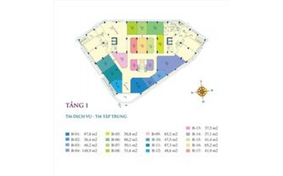 Cho thuê Shophouse - 100m2 tại chung cư HQC Bình Trưng Đông, quận 2. Đối diện trường học